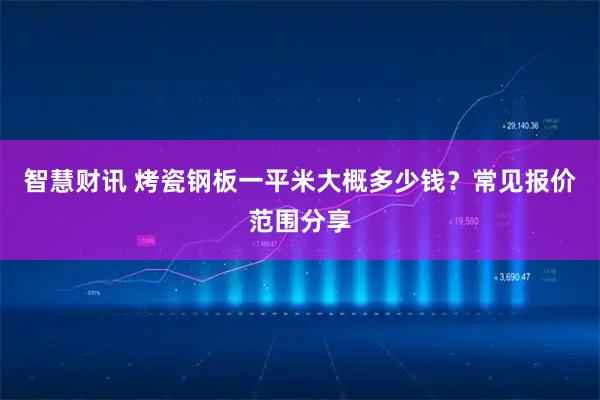 智慧财讯 烤瓷钢板一平米大概多少钱？常见报价范围分享