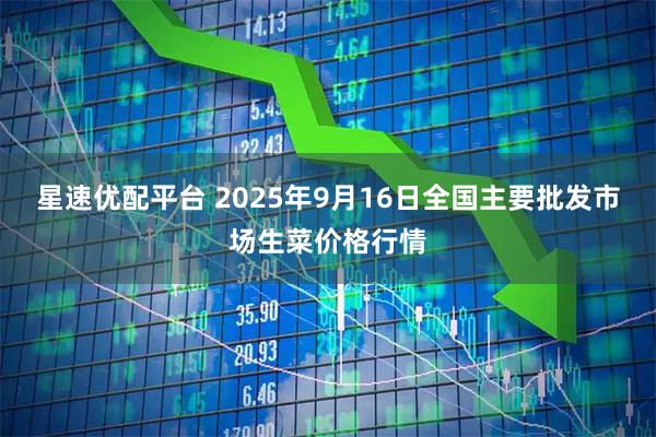 星速优配平台 2025年9月16日全国主要批发市场生菜价格行情