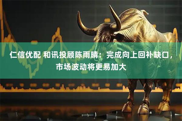 仁信优配 和讯投顾陈雨晴：完成向上回补缺口，市场波动将更易加大