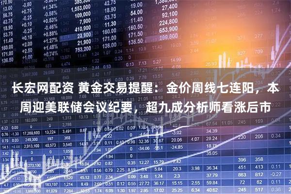 长宏网配资 黄金交易提醒：金价周线七连阳，本周迎美联储会议纪要，超九成分析师看涨后市